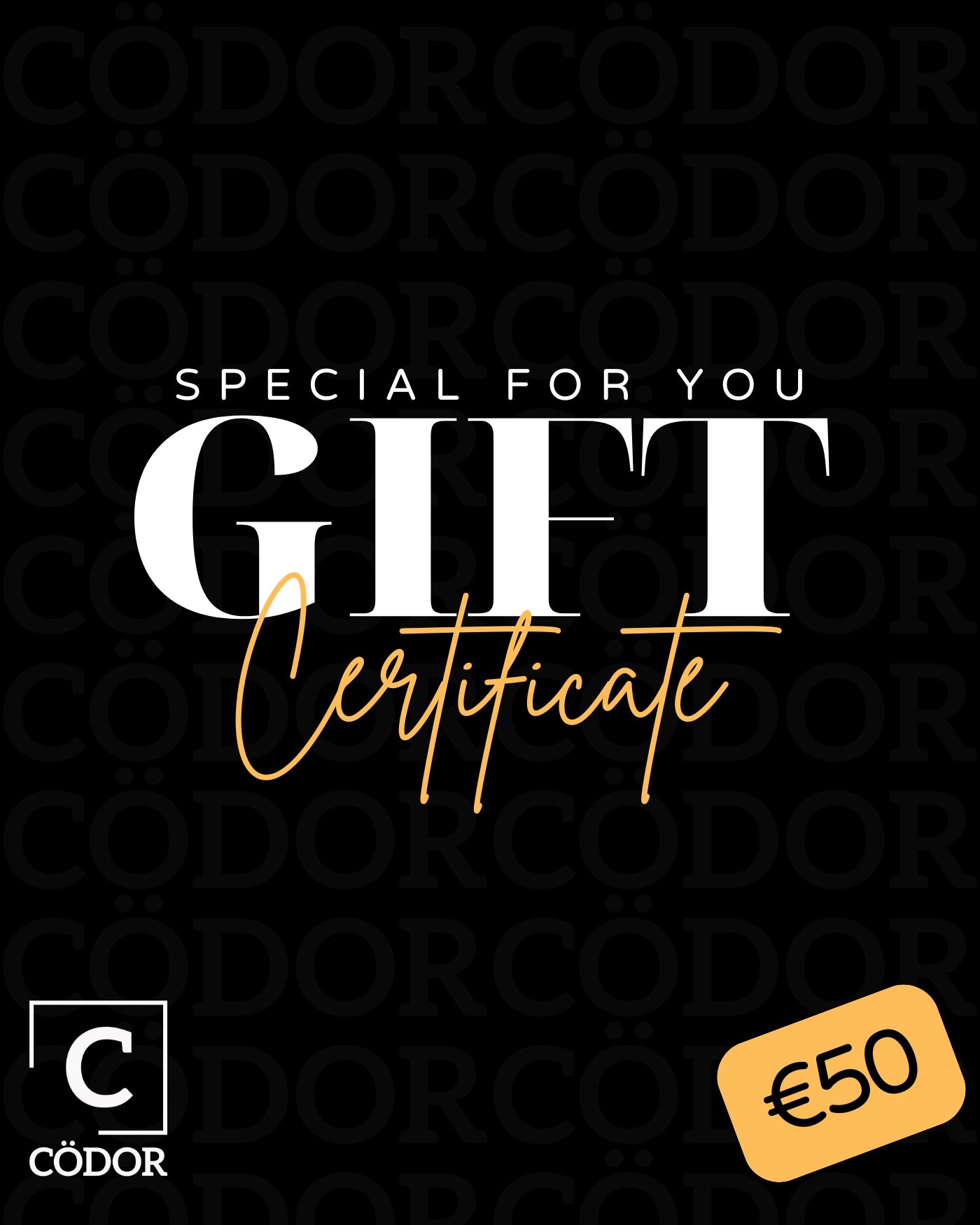 Cödor Gift Card